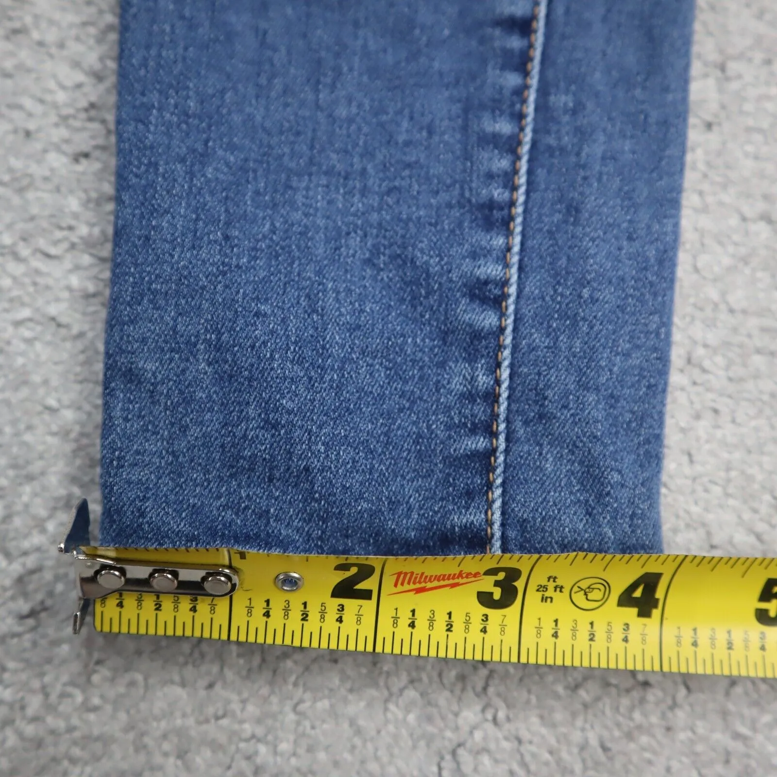 American Eagle Outfitters Women Skinny Leg Distressed Jeans Denim Blue Size 00