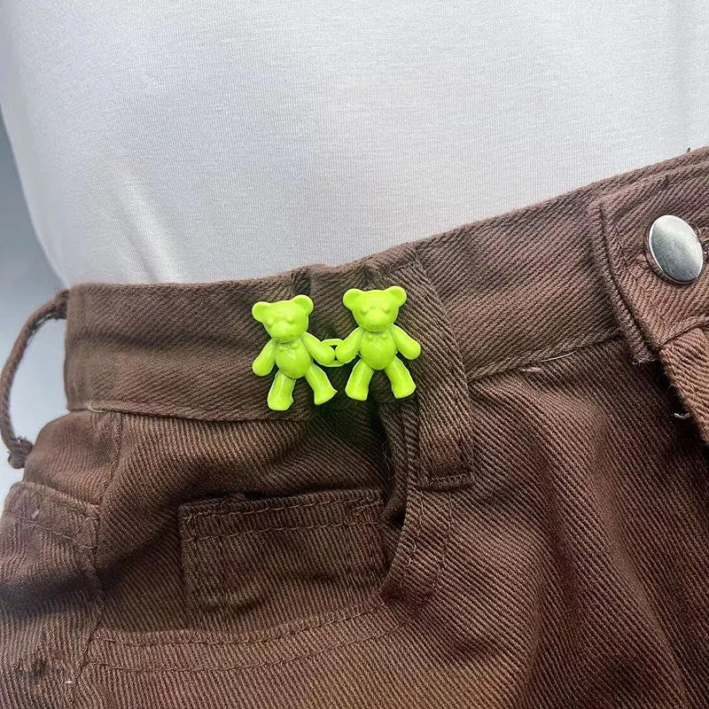 (🎄CHRISTMAS SALE NOW-50% OFF) Cute Bear No-sew Waist Button