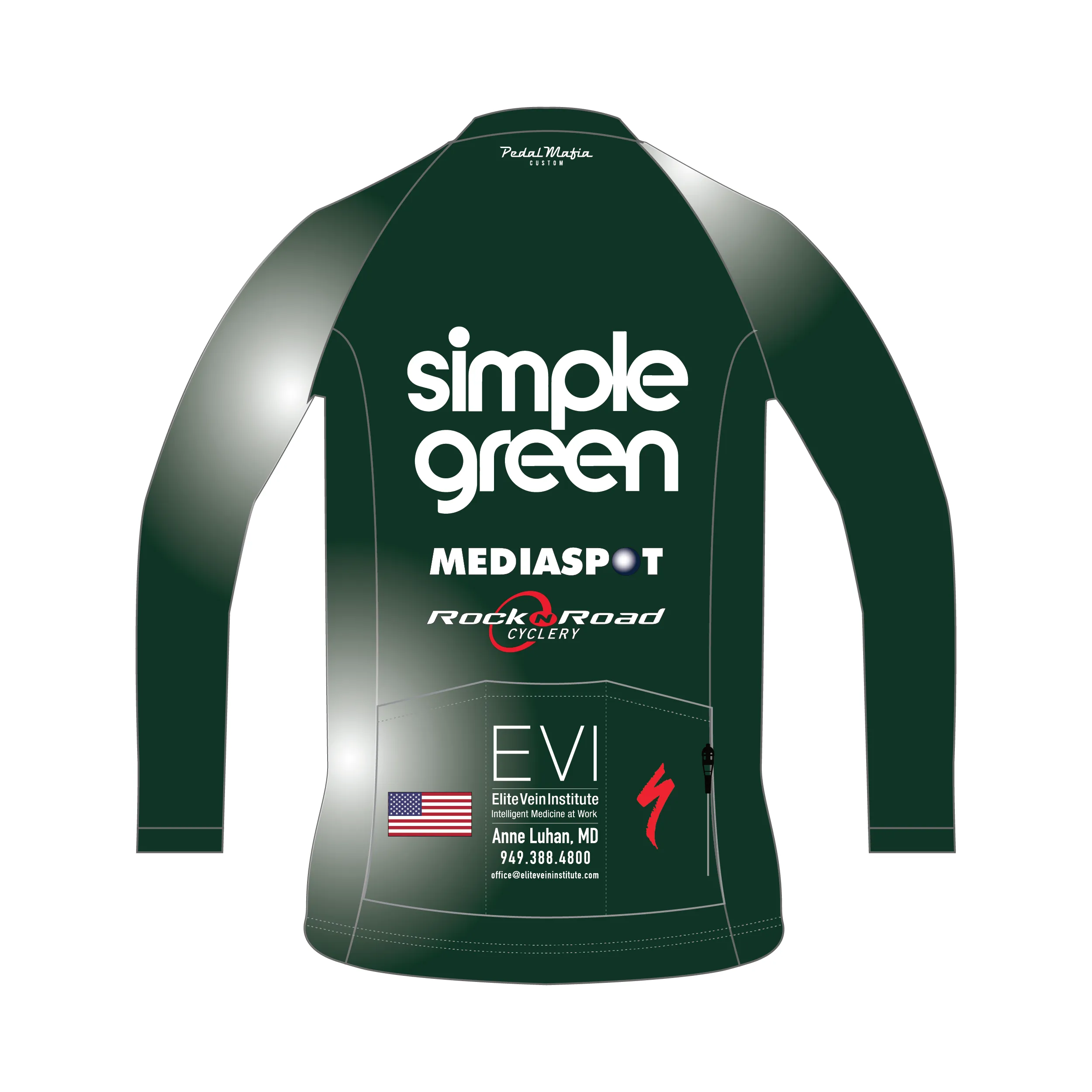 Custom Thermal Jacket - Simple Green 2025