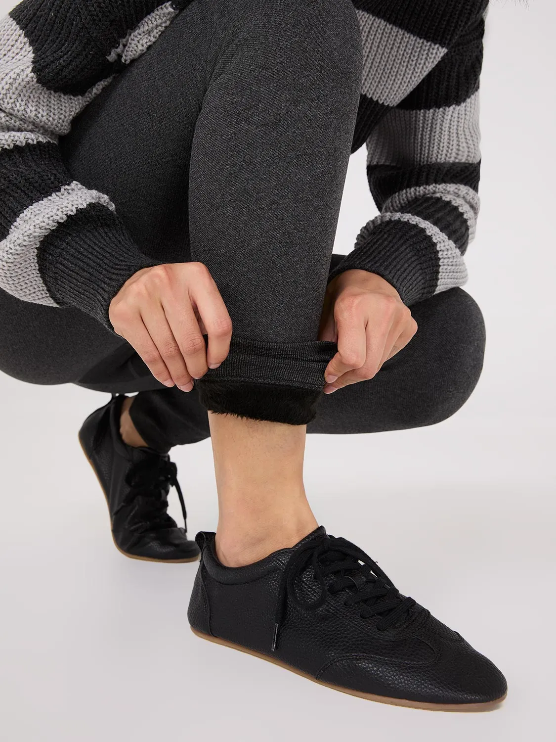 Fur Line Seamless Leggings
