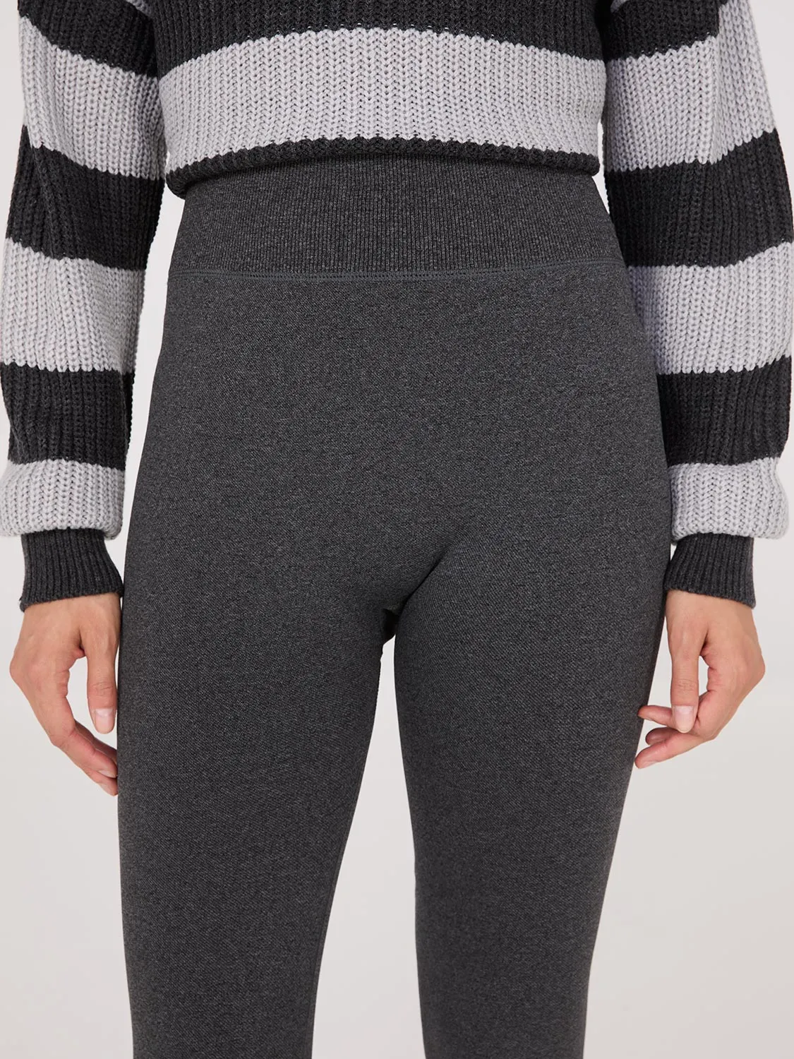 Fur Line Seamless Leggings