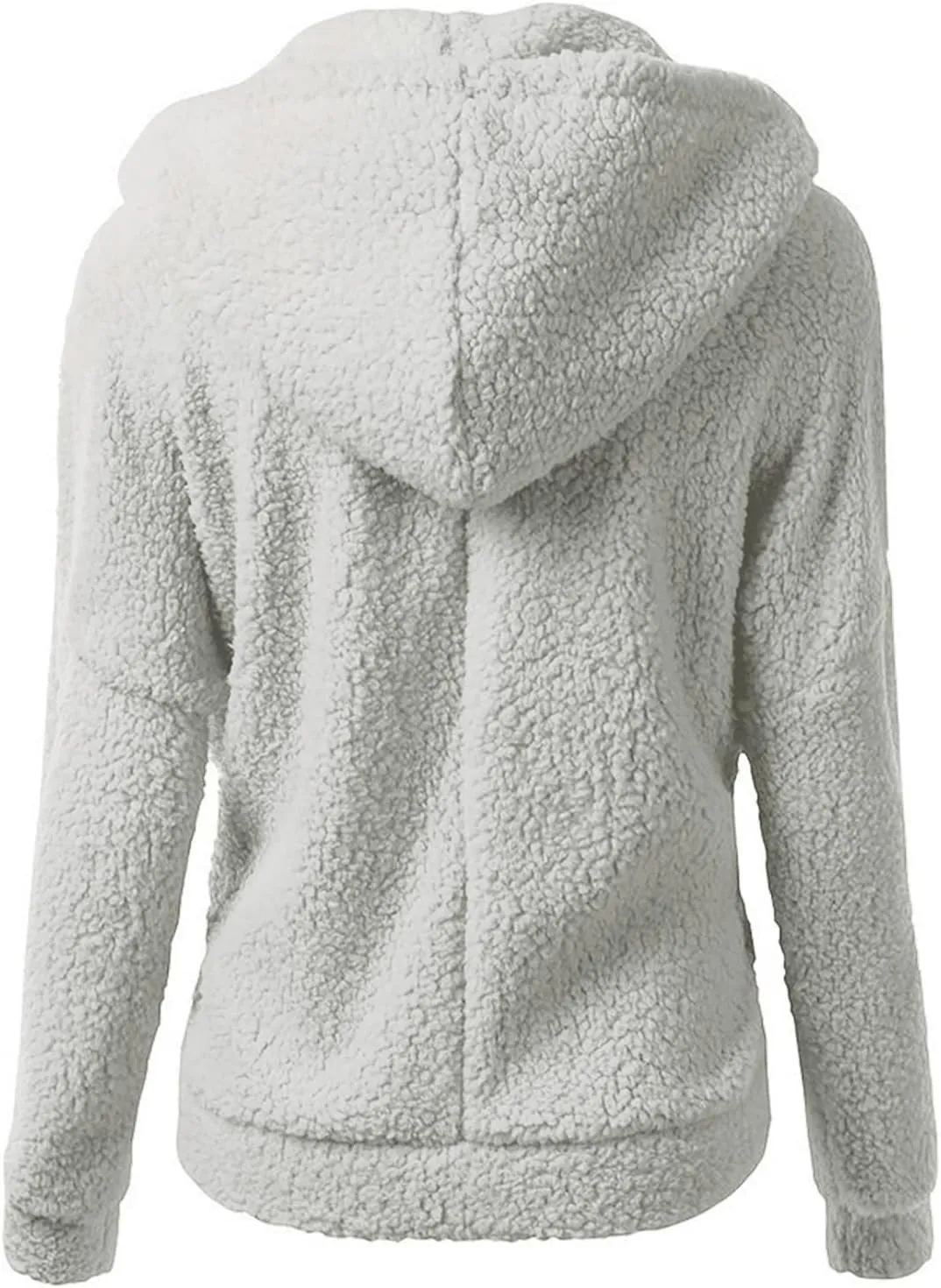 GOFULY Oversized Hoodie For Women Zip Up Casual Fall Winter Coats Plus Size Trendy Sharpa Fleece Jacket With Pocket Clothes