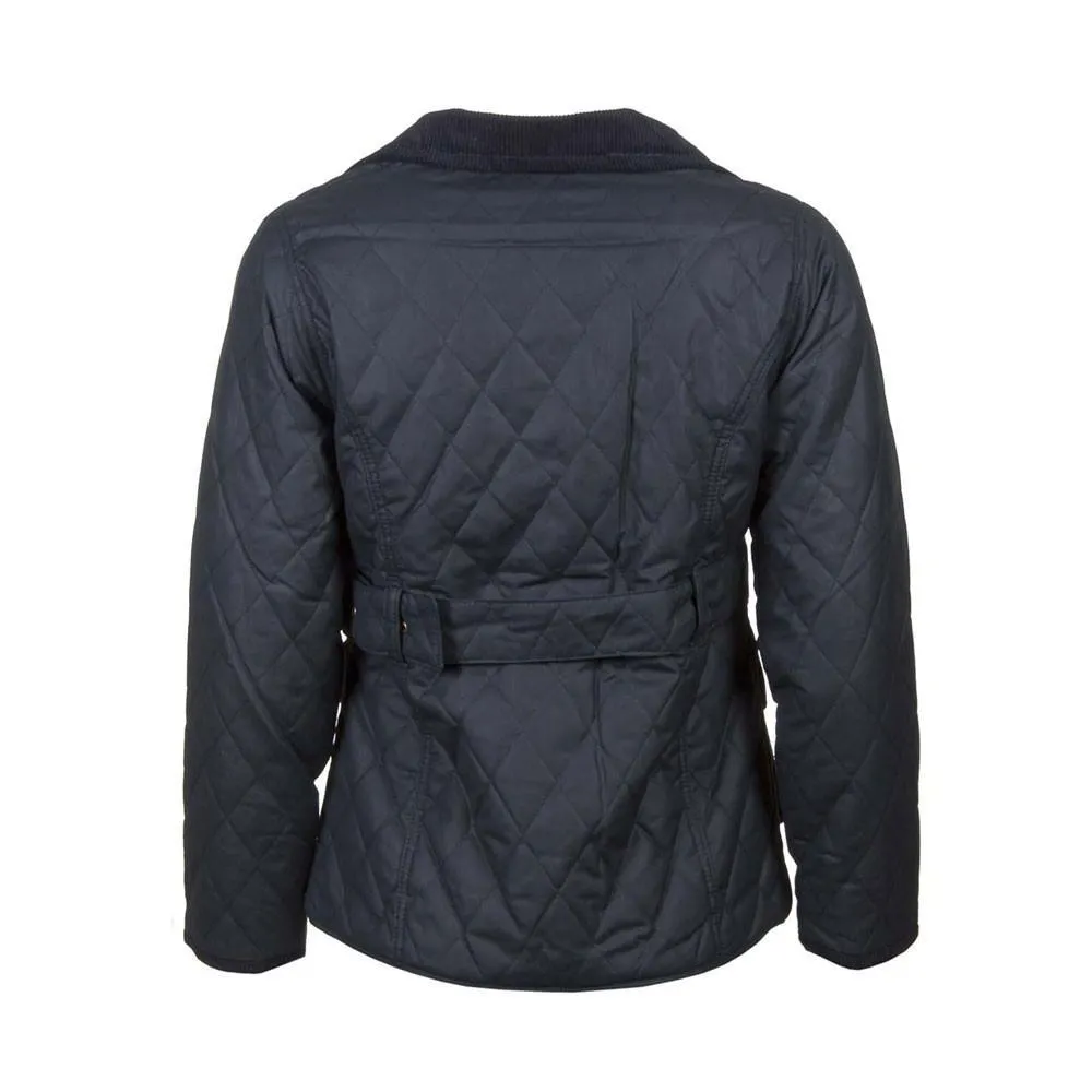 Ladies Rydale Belted Diamond Quilted Waxed Country Jacket