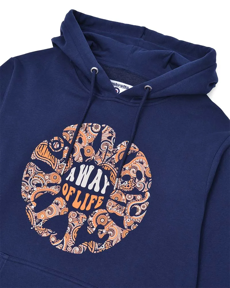 Lambretta Mens Festival Hoodie - Navy