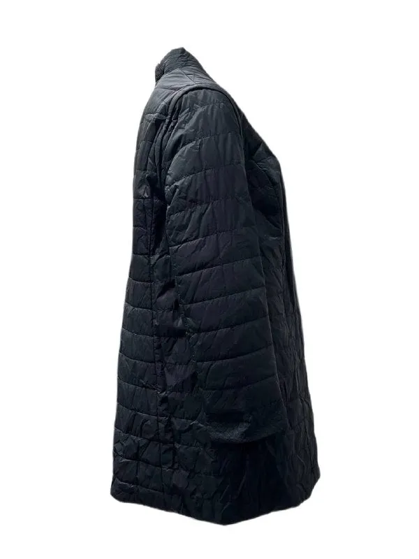Marina Rinaldi Women's Navy Paradiso Quilted Jacket NWT