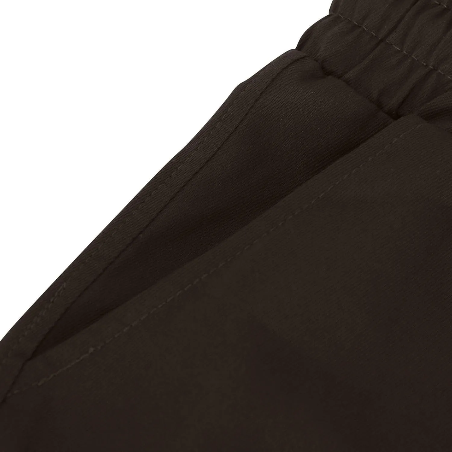 Mens Cargo Pants Elastic Waist Drawstring Slim Fit Skinny Joggers for Men Lightweight Hiking Pants with Multi Pockets
