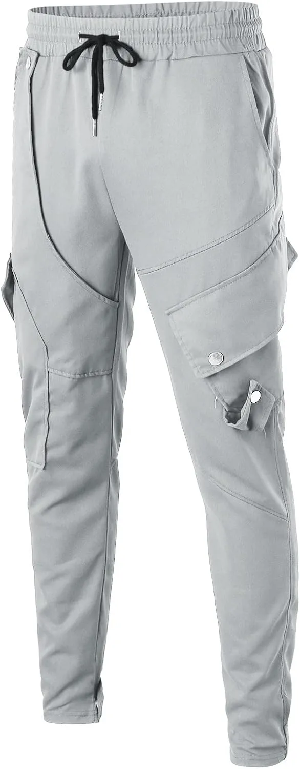 Mens Cargo Sweatpants Mens Boot Cut Work Pants Baggy Khaki Pants Mens Relaxed fit Mountain Khaki Khaki Pants for Men