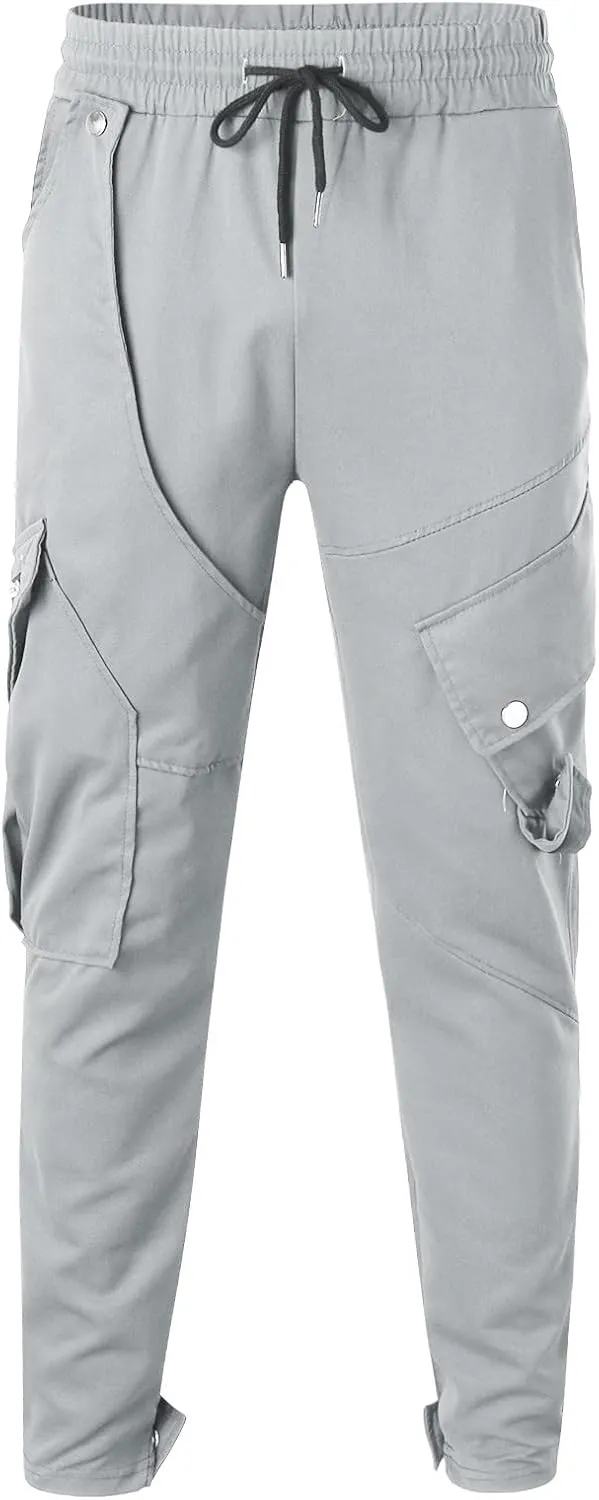 Mens Cargo Sweatpants Mens Boot Cut Work Pants Baggy Khaki Pants Mens Relaxed fit Mountain Khaki Khaki Pants for Men