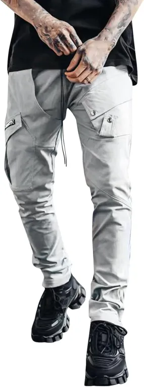 Mens Cargo Sweatpants Mens Boot Cut Work Pants Baggy Khaki Pants Mens Relaxed fit Mountain Khaki Khaki Pants for Men