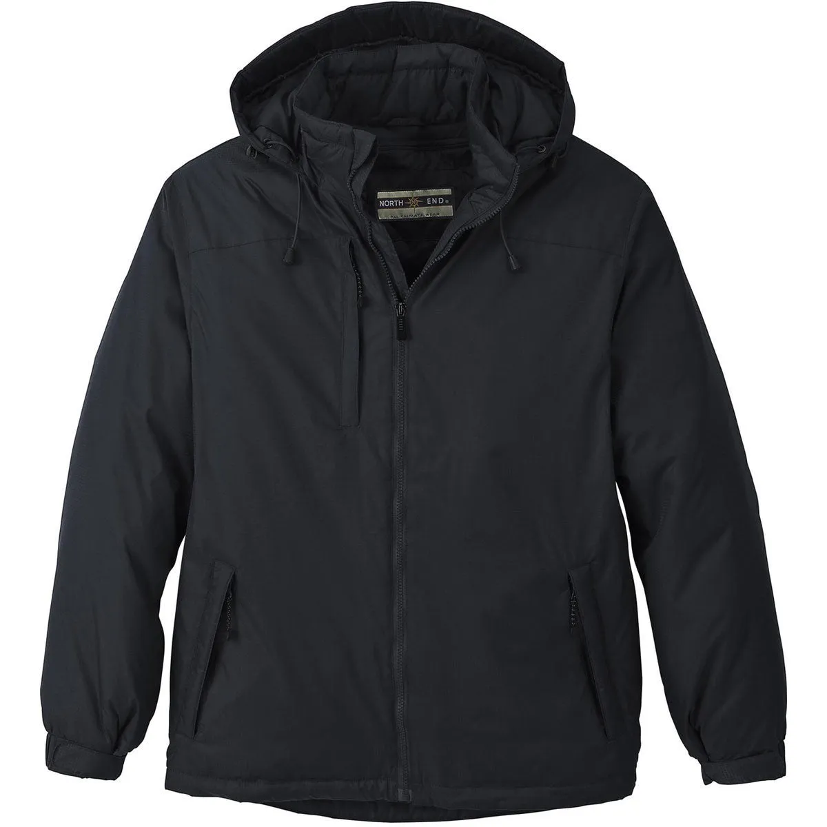 North End Men's Black Insulated Jacket