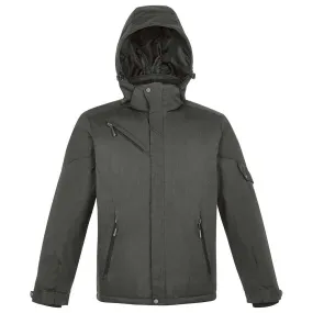 North End Men's Carbon Rivet Textured Twill Insulated Jacket