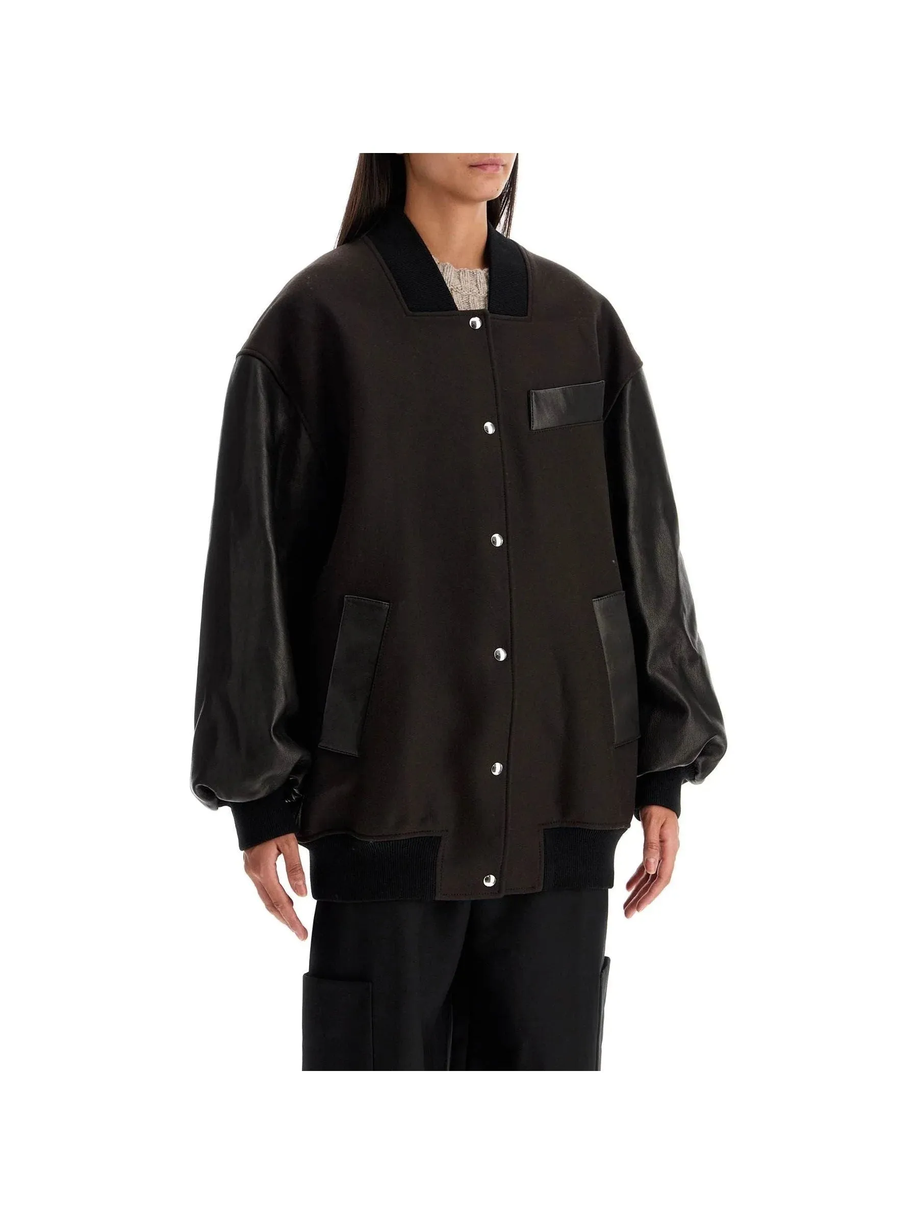 Oversized Bomber Jacket
