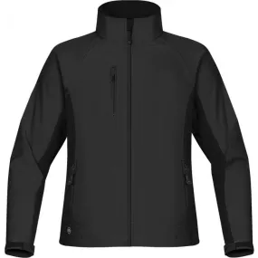 Stormtech Women's Black/Black Crew Bonded Thermal Shell