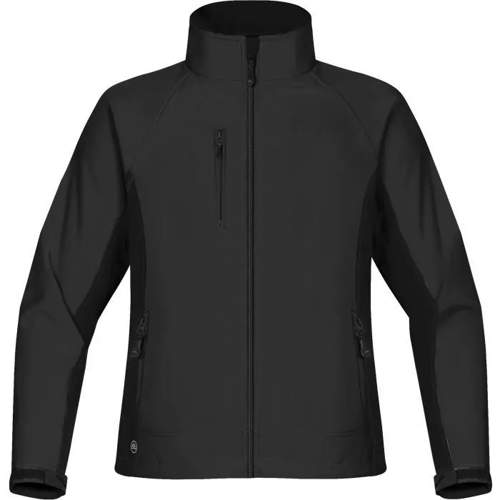 Stormtech Women's Black/Black Crew Bonded Thermal Shell