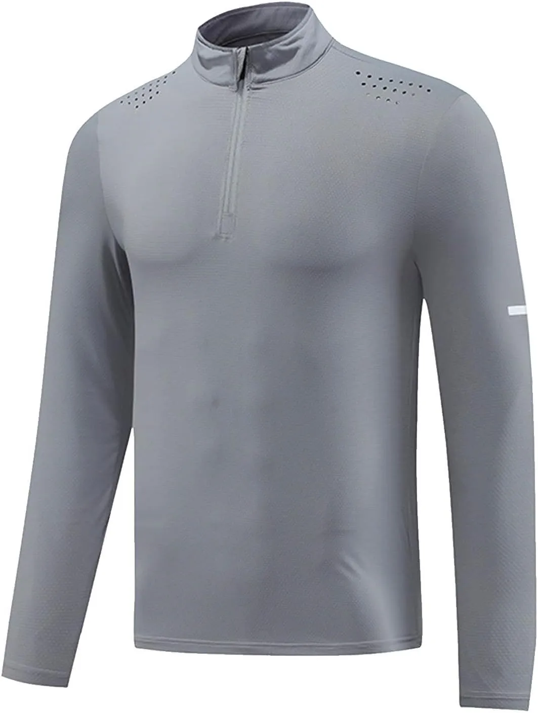Sun Protection Shirt for Mens Casual Lightweight Long Sleeve Rash Guard Fishing Outdoor Sports Running Tees Tops