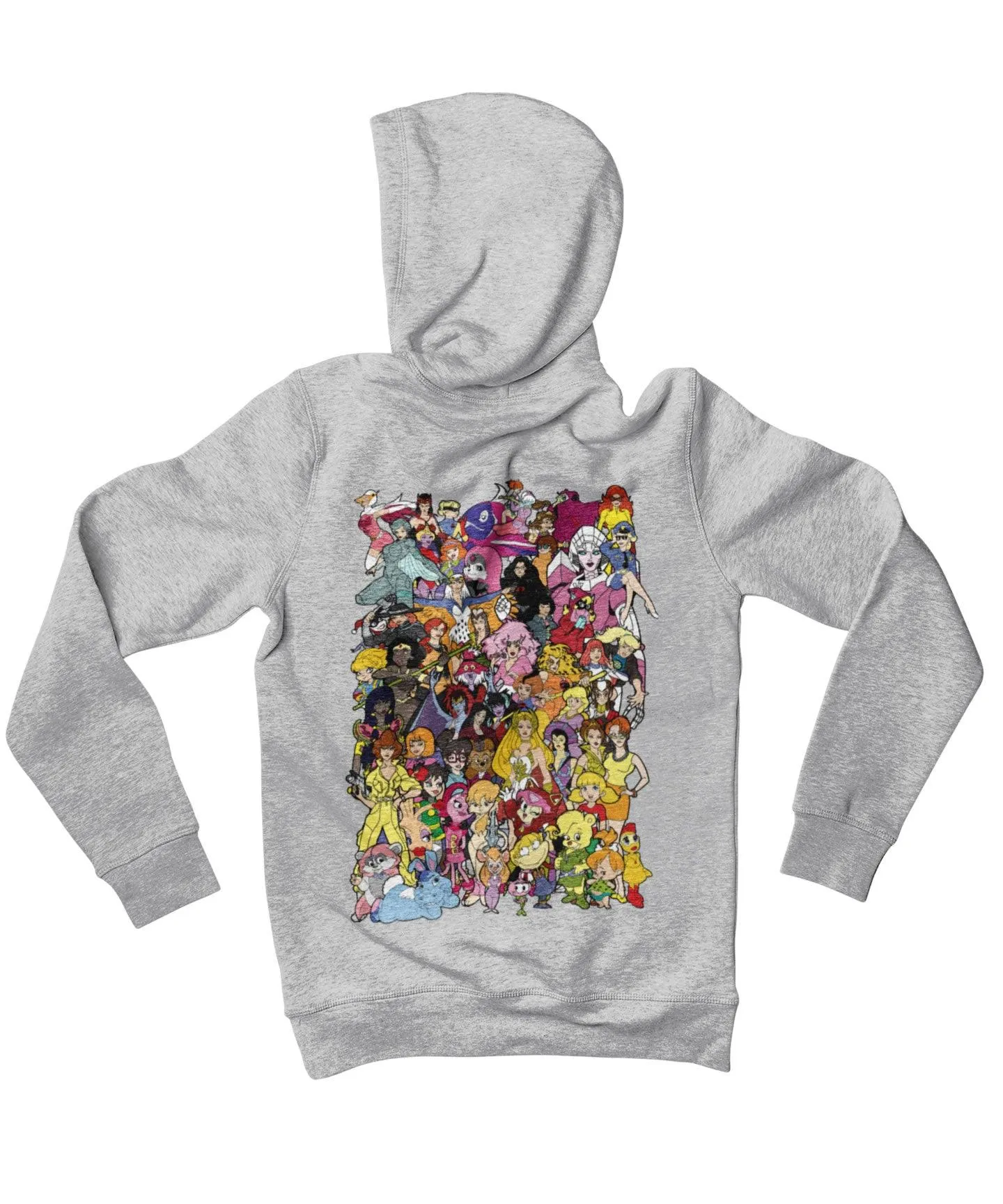 Top Notchy Saturday Morning Ladies Back Printed Hoodie