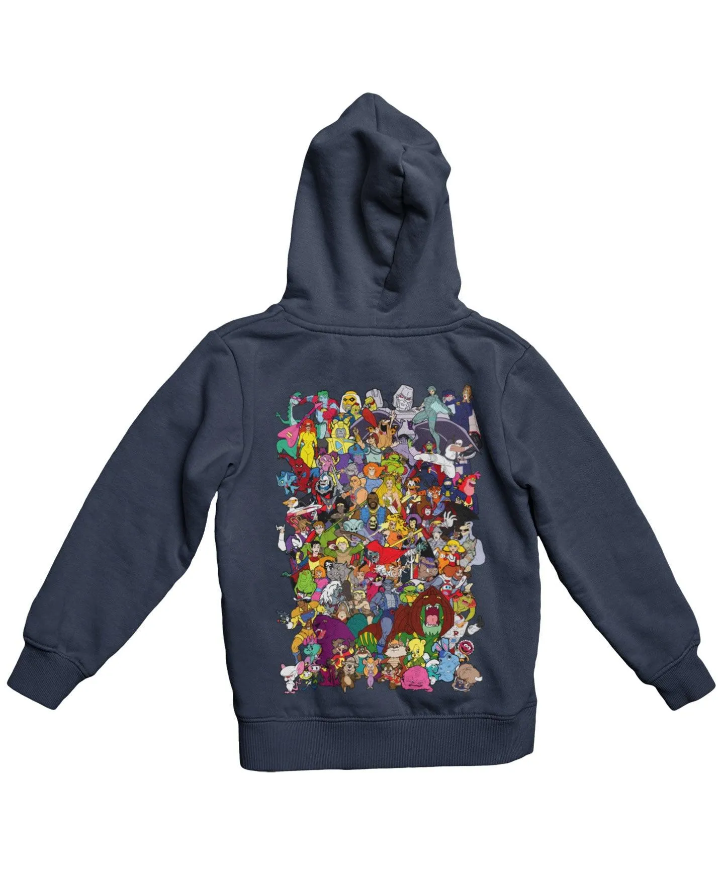 Top Notchy Saturday Morning Ladies Back Printed Hoodie
